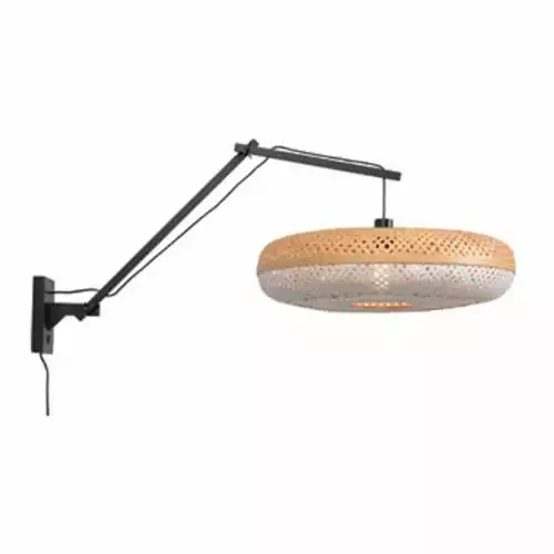 Good & Mojo Appliques Murales Et Spots Applique En Bambou Blanc 3 Bras L105cm 1 Good & Mojo Appliques Murales Et Spots Applique En Bambou Blanc 3 Bras L105cm