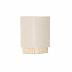 Maisons Du Monde Appliques Murales Et Spots Applique En Coton Beige Et Rotin D10