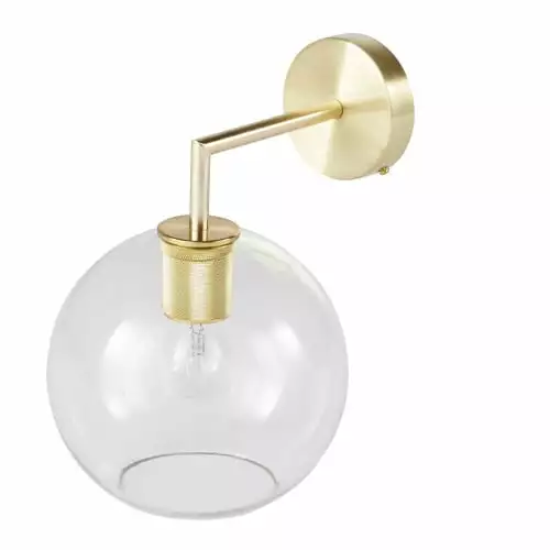 Maisons Du Monde Appliques Murales Et Spots Applique En Métal Doré Et Globe En Verre 1 Maisons Du Monde Appliques Murales Et Spots Applique En Métal Doré Et Globe En Verre