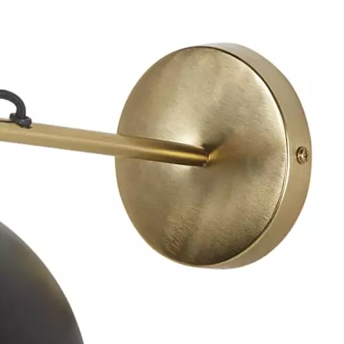 Maisons Du Monde Appliques Murales Et Spots Applique En Métal Doré Et Métal Noir Mat 2 Maisons Du Monde Appliques Murales Et Spots Applique En Métal Doré Et Métal Noir Mat – Image 2