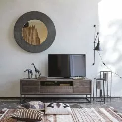 Maisons Du Monde Appliques Murales Et Spots Applique En Métal Effet Rouille H 90 Cm -Luminaires Soldes Boutique applique en metal effet rouille h 90 cm 1000 15 18 130439 14