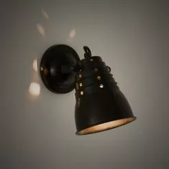 Maisons Du Monde Appliques Murales Et Spots Applique En Métal Noir -Luminaires Soldes Boutique applique en metal noir 1000 4 3 135426 5