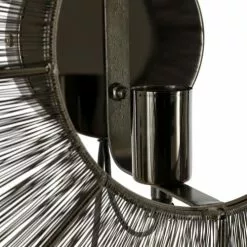 Mica Decorations Appliques Murales Et Spots Applique En Métal Noir D40 -Luminaires Soldes Boutique applique en metal noir d40 3