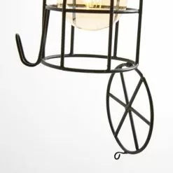 Maisons Du Monde Appliques Murales Et Spots Applique En Métal Noir Et Manguier -Luminaires Soldes Boutique applique en metal noir et manguier 1000 4 25 190880 5