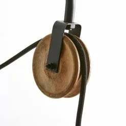 Maisons Du Monde Appliques Murales Et Spots Applique En Métal Noir Et Manguier -Luminaires Soldes Boutique applique en metal noir et manguier 1000 4 25 190880 6