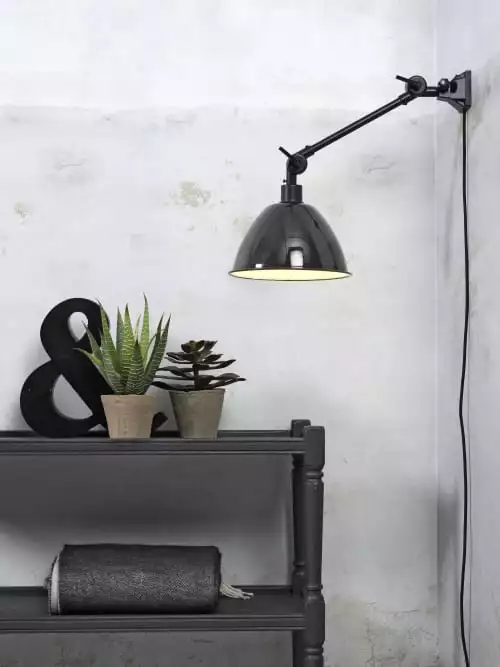 It's About Romi Appliques Murales Et Spots Applique En Métal Noir L60cm 3 It's About Romi Appliques Murales Et Spots Applique En Métal Noir L60cm – Image 3