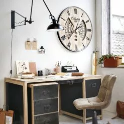 Maisons Du Monde Appliques Murales Et Spots Applique En Métal Noir Mat -Luminaires Soldes Boutique applique en metal noir mat 1000 2 33 202778 2