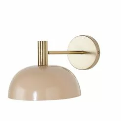 Maisons Du Monde Appliques Murales Et Spots Applique En Métal Teinté Crème Et Laiton