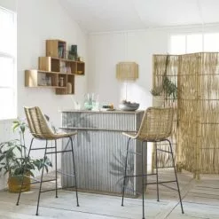 Maisons Du Monde Appliques Murales Et Spots Applique En Osier Tressé -Luminaires Soldes Boutique applique en osier tresse 1000 11 9 200458 5