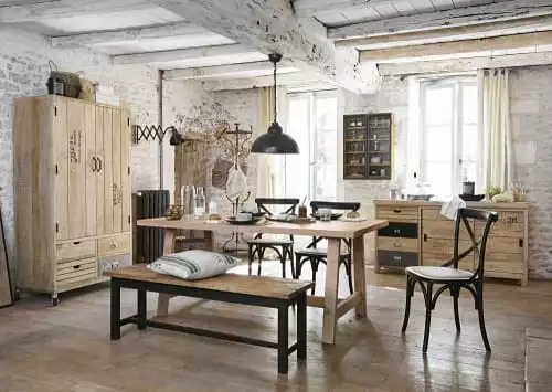 Maisons Du Monde Appliques Murales Et Spots Applique Indus Ajustable En Manguier Et Métal Noir 5 Maisons Du Monde Appliques Murales Et Spots Applique Indus Ajustable En Manguier Et Métal Noir – Image 5