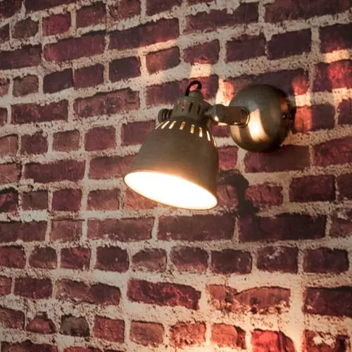 Maisons Du Monde Appliques Murales Et Spots Applique Indus En Métal Effet Vieilli 3 Maisons Du Monde Appliques Murales Et Spots Applique Indus En Métal Effet Vieilli – Image 3