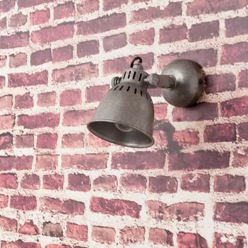 Maisons Du Monde Appliques Murales Et Spots Applique Indus En Métal Effet Vieilli 4 Maisons Du Monde Appliques Murales Et Spots Applique Indus En Métal Effet Vieilli – Image 4