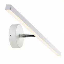 Nordlux Appliques Murales Et Spots Applique LED De Salle De Bain Métal Blanc L60cm
