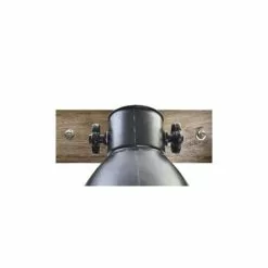 Wadiga Appliques Murales Et Spots Applique Murale Bois Et Métal Noir Triple 67x18x24cm -Luminaires Soldes Boutique applique murale bois et metal noir triple 67x18x24cm 3