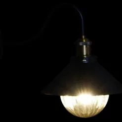 Wadiga Appliques Murales Et Spots Applique Murale Col De Cygne Métal Noir Et Doré - 22x26x25cm -Luminaires Soldes Boutique applique murale col de cygne metal noir et dore 22x26x25cm 2