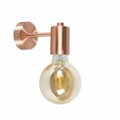 QAZQA Appliques Murales Et Spots Applique Murale En Acier Cuivre -Luminaires Soldes Boutique applique murale en acier cuivre 5