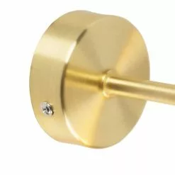 QAZQA Appliques Murales Et Spots Applique Murale En Acier Doré/laiton -Luminaires Soldes Boutique applique murale en acier dore laiton 3