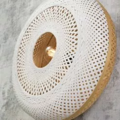 Good & Mojo Appliques Murales Et Spots Applique Murale En Bambou Blanc D60 9 Good & Mojo Appliques Murales Et Spots Applique Murale En Bambou Blanc D60 -Luminaires Soldes Boutique applique murale en bambou blanc d60 3