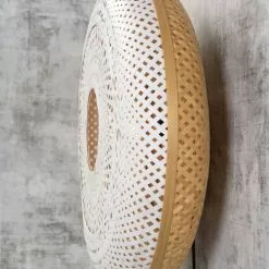 Good & Mojo Appliques Murales Et Spots Applique Murale En Bambou Blanc D60 10 Good & Mojo Appliques Murales Et Spots Applique Murale En Bambou Blanc D60 -Luminaires Soldes Boutique applique murale en bambou blanc d60 4