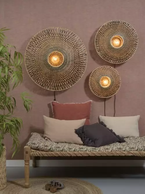 Good & Mojo Appliques Murales Et Spots Applique Murale En Bambou D87 4 Good & Mojo Appliques Murales Et Spots Applique Murale En Bambou D87 – Image 4