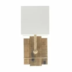 Coc'art Appliques Murales Et Spots Applique Murale En Bois Taupe -Luminaires Soldes Boutique applique murale en bois blanc 1