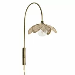 Madam Stoltz Appliques Murales Et Spots Applique Murale En Jute