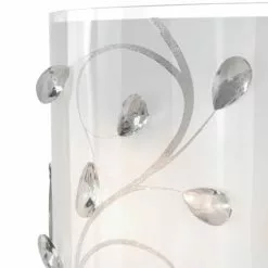 Globo Appliques Murales Et Spots Applique Murale En Métal Argente -Luminaires Soldes Boutique applique murale en metal argente 6