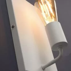 It's About Romi Appliques Murales Et Spots Applique Murale En Métal Blanc H25cm 11 It's About Romi Appliques Murales Et Spots Applique Murale En Métal Blanc H25cm -Luminaires Soldes Boutique applique murale en metal blanc h25cm 5