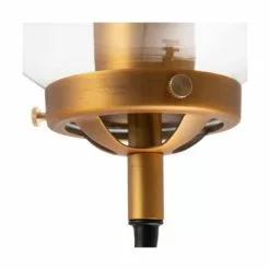 Ixia Appliques Murales Et Spots Applique Murale En Métal Doré Et Noir Globe En Verre H32,5cm -Luminaires Soldes Boutique applique murale en metal dore et noir globe en verre h32 5cm 2