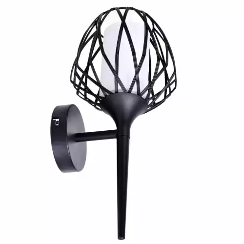 Keria Appliques Murales Et Spots Applique Murale En Métal Noir 2 Keria Appliques Murales Et Spots Applique Murale En Métal Noir – Image 2