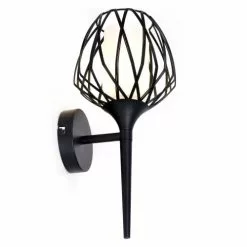 Keria Appliques Murales Et Spots Applique Murale En Métal Noir