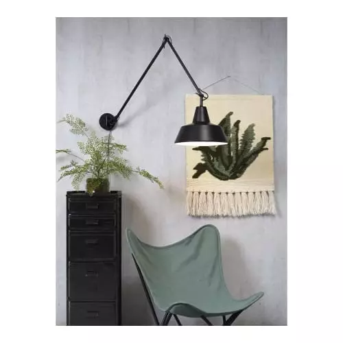 It's About Romi Appliques Murales Et Spots Applique Murale Pivotante Noire H80cm 2 It's About Romi Appliques Murales Et Spots Applique Murale Pivotante Noire H80cm – Image 2