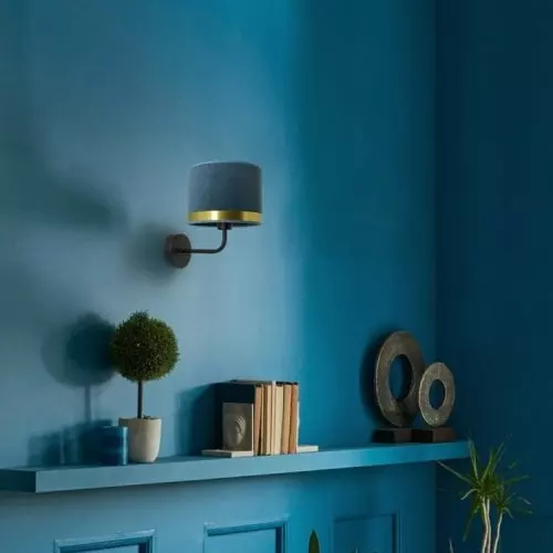 Metropolight Appliques Murales Et Spots Applique Murale Velours Ø26cm 2 Metropolight Appliques Murales Et Spots Applique Murale Velours Ø26cm – Image 2