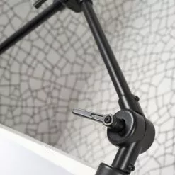 It's About Romi Appliques Murales Et Spots Applique Noire 2 Bras Et Abat-jour L80cm -Luminaires Soldes Boutique applique noire 2 bras et abat jour l80cm 4