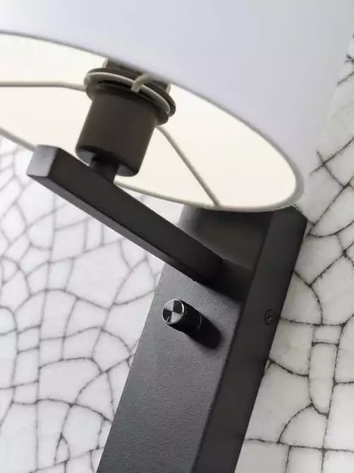 It's About Romi Appliques Murales Et Spots Applique Noire Avec Tablette Et Abat-jour H42cm 2 It's About Romi Appliques Murales Et Spots Applique Noire Avec Tablette Et Abat-jour H42cm – Image 2