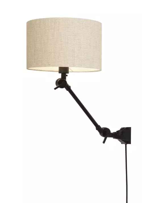 It's About Romi Appliques Murales Et Spots Applique Noire Flexible Et Abat-jour L65cm 1 It's About Romi Appliques Murales Et Spots Applique Noire Flexible Et Abat-jour L65cm