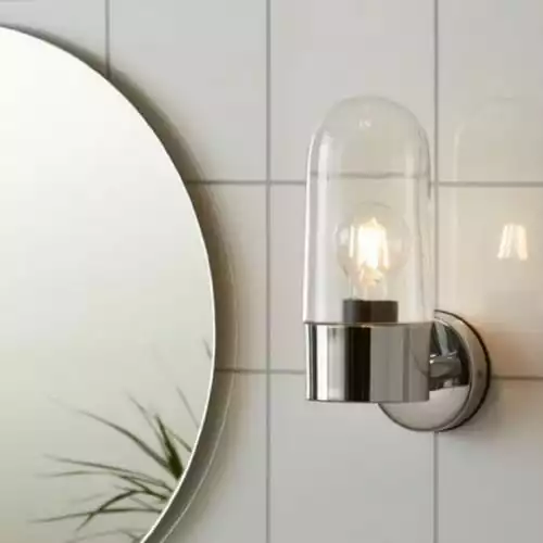 Markslöjd Appliques Murales Et Spots Applique Pour Salle De Bain Métal/verre H27cm 2 Markslöjd Appliques Murales Et Spots Applique Pour Salle De Bain Métal/verre H27cm – Image 2