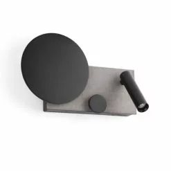 Faro Appliques Murales Et Spots Applique Steel Gris Led