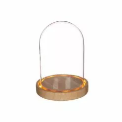 Graine Créative Guirlandes Et Décorations Lumineuses Cloche En Verre Lumineuse 16,5cm X Ø 12,5cm