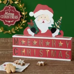 Maisons Du Monde Décorations Lumineuses De Noël Couronne De Noël Lumineuse En Métal D29 -Luminaires Soldes Boutique couronne de noel lumineuse en metal d29 1000 10 12 171761 3