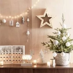 Maisons Du Monde Décorations à Poser De Noël Déco De Noël Lumineuse Renne Coloris écru Et Naturel -Luminaires Soldes Boutique deco de noel lumineuse renne coloris ecru et naturel 1000 10 10 197261 4