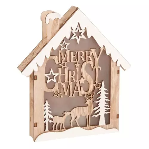 Maisons Du Monde Décorations à Poser De Noël Déco De Noël Maison Lumineuse 2 Maisons Du Monde Décorations à Poser De Noël Déco De Noël Maison Lumineuse – Image 2