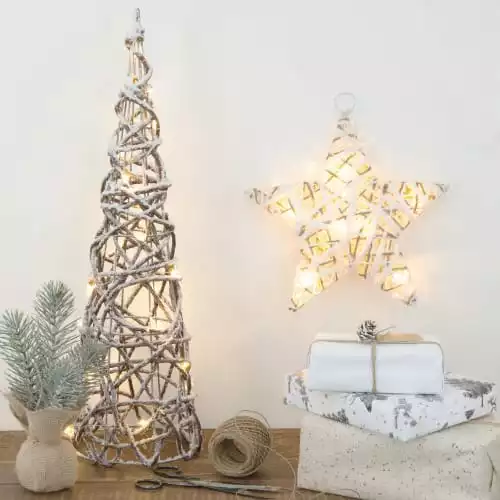 Maisons Du Monde Sapins De Noël Déco De Noël Sapin Lumineux 20 LEDS 2 Maisons Du Monde Sapins De Noël Déco De Noël Sapin Lumineux 20 LEDS – Image 2