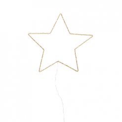 Maisons Du Monde Déco Lumineuses Enfant Déco Lumineuse étoile En Métal Doré