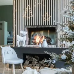 Maisons Du Monde Décorations Lumineuses De Noël Déco Murale étoile Lumineuse En Métal 50x50 -Luminaires Soldes Boutique deco murale etoile lumineuse en metal 50x50 1000 11 40 171830 10