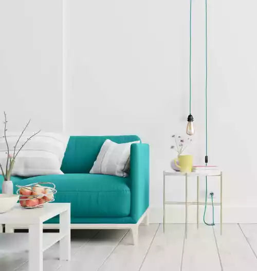 Hoopzi Suspensions Fil électrique En Tissu Luminaire Turquoise 4,5m 3 Hoopzi Suspensions Fil électrique En Tissu Luminaire Turquoise 4,5m – Image 3