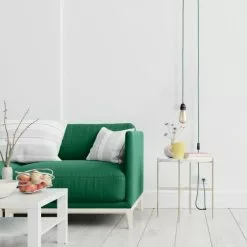 Hoopzi Suspensions Fil électrique En Tissu Luminaire Vert 4,5m 8 Hoopzi Suspensions Fil électrique En Tissu Luminaire Vert 4,5m -Luminaires Soldes Boutique fil electrique en tissu luminaire vert 4 5m 2