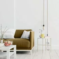 Hoopzi Suspensions Fil électrique Sectionnable En Tissu Luminaire Laiton 4,5m -Luminaires Soldes Boutique fil electrique sectionnable en tissu luminaire laiton 4 5m 2