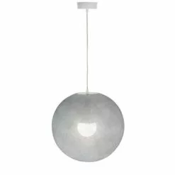 La Case De Cousin Paul Suspensions Globe Light Acier Ø 36cm -Luminaires Soldes Boutique globe light acier oe 36cm 3