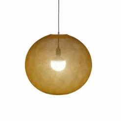 La Case De Cousin Paul Suspensions Globe Light XL Tabac Ø 50cm -Luminaires Soldes Boutique globe light xl tabac oe 50cm 4